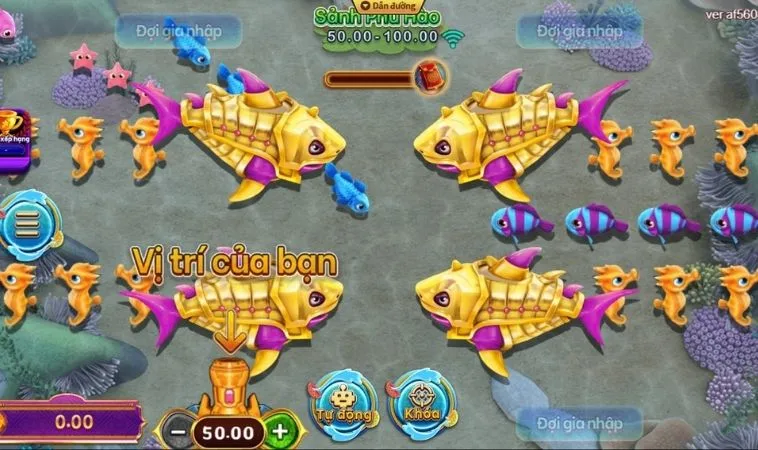 Các loài cá trong game Bắn Cá Đại Dương Tại Loto188