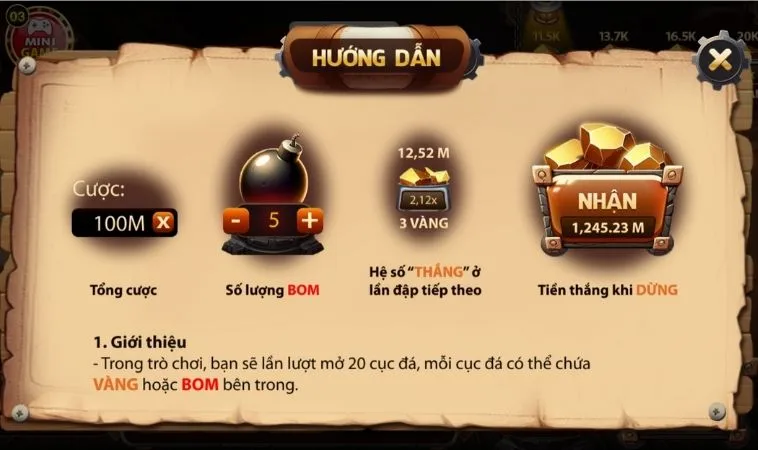 Hướng dẫn chơi game nhanh Cut Stone Tại Loto188