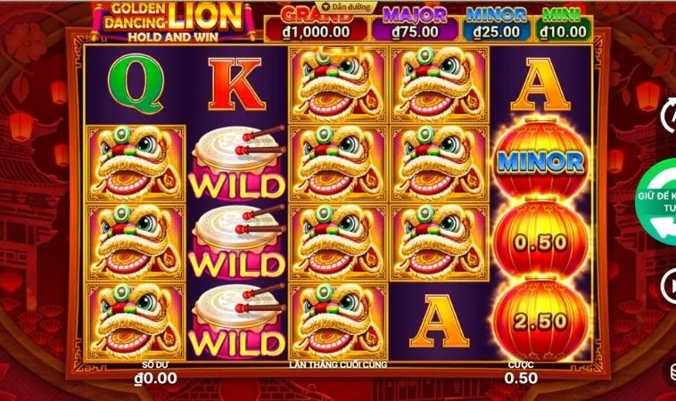 Bí Quyết Chinh Phục Nổ Hũ Lân Hái Lộc Tại Loto188 Dễ Dàng 2 Giao diện chơi Nổ Hũ Lân Hái Lộc Tại Loto188