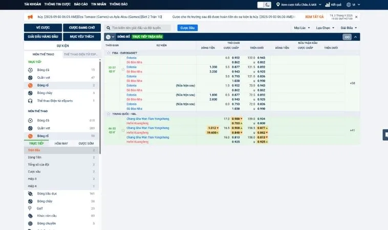 Chiến Thuật Cá Cược Bóng Rổ Loto188 Từ Các Chuyên Gia Hàng Đầu 2 Giao diện chơi bóng rổ Loto188