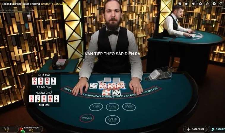 Khám Phá Trò Chơi Xì Tố Tại Loto188 Và Chiến Lược Chinh Phục 2 Chơi Xì Tố Tại Loto188 cùng dealer chia bài chuyên nghiệp